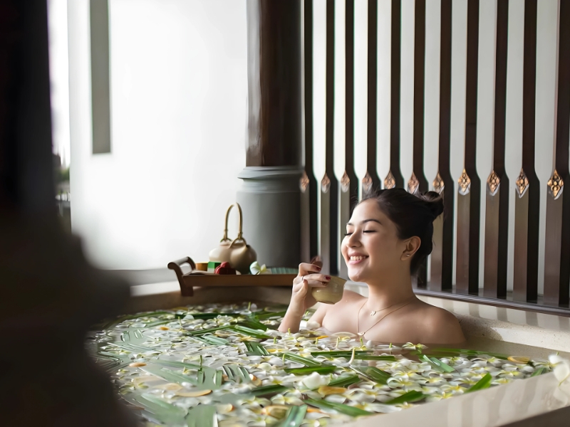 Tắm bồn thảo dược