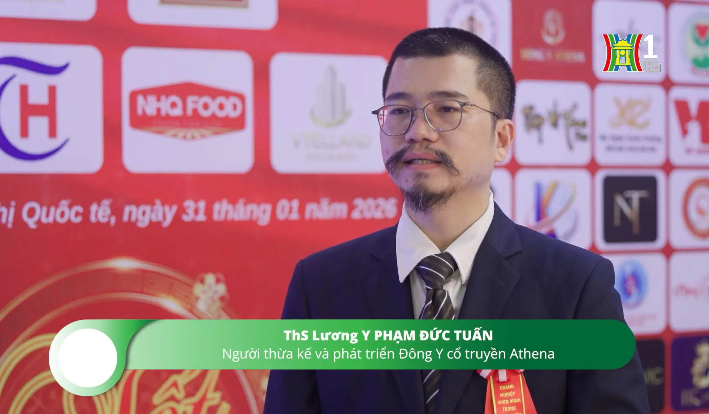 Truyền hình Hà Nội phỏng vấn ThS. Lương y Phạm Đức Tuấn, Đông Y Athena