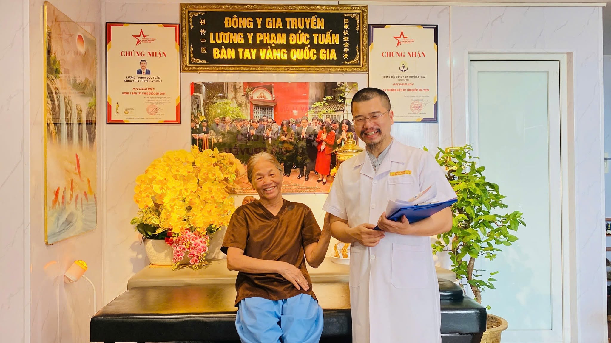 Hành Trình Hồi Sinh Sức Khỏe Cụ Bà 73 Tuổi Tại Đông Y Athena