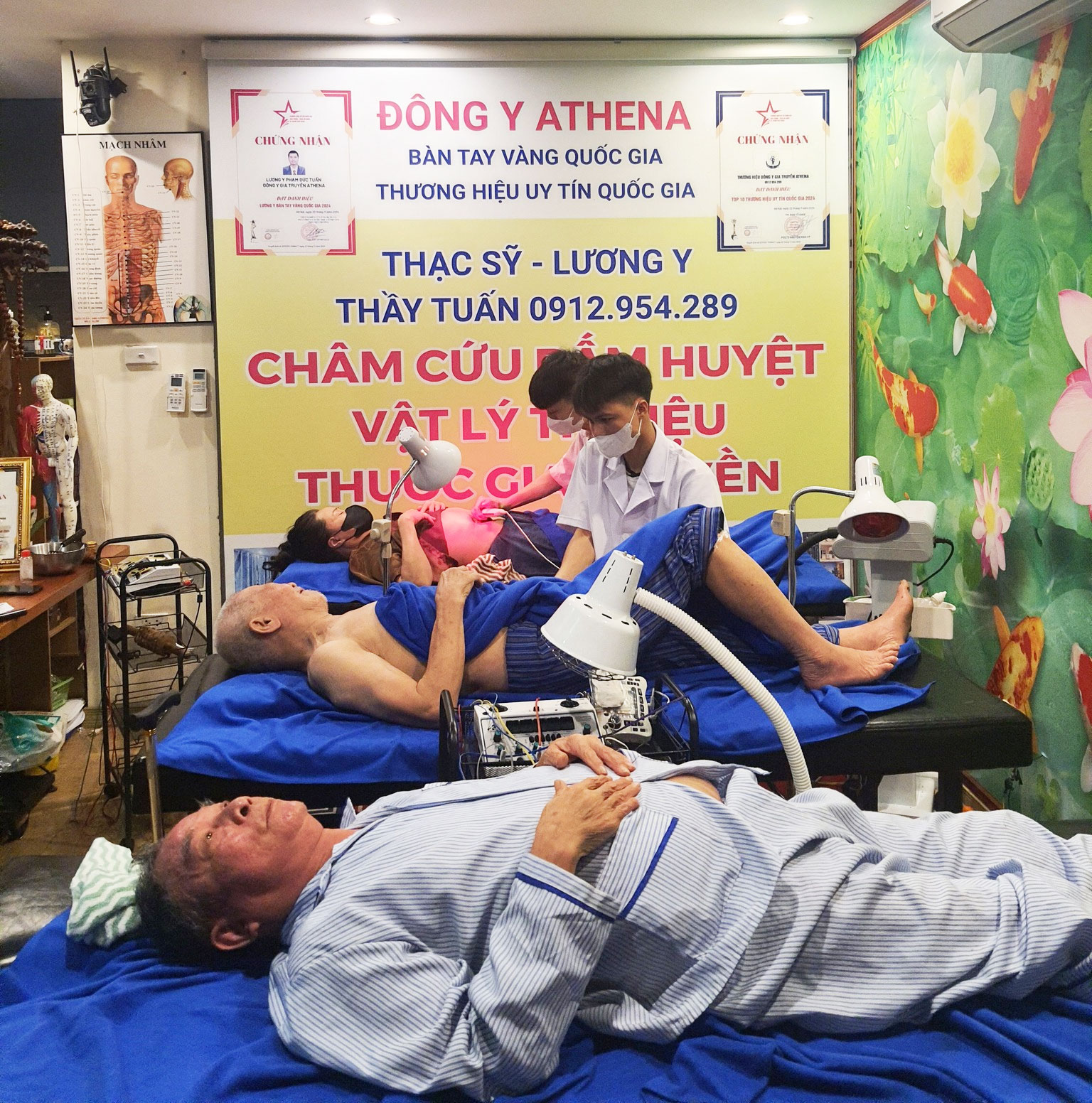 Vật lý trị liệu Đông Y Athena - Phục hồi vận động toàn diện